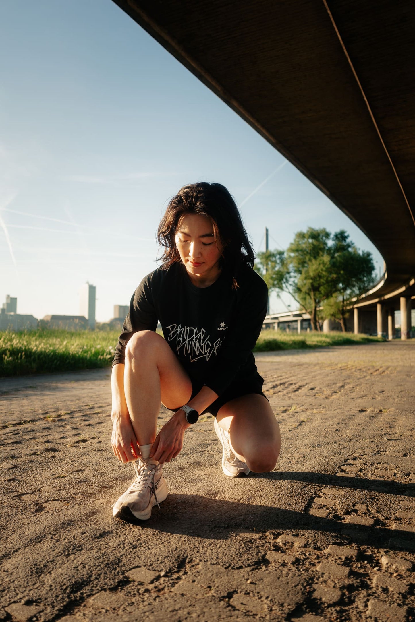 Crew long-sleeved shirts